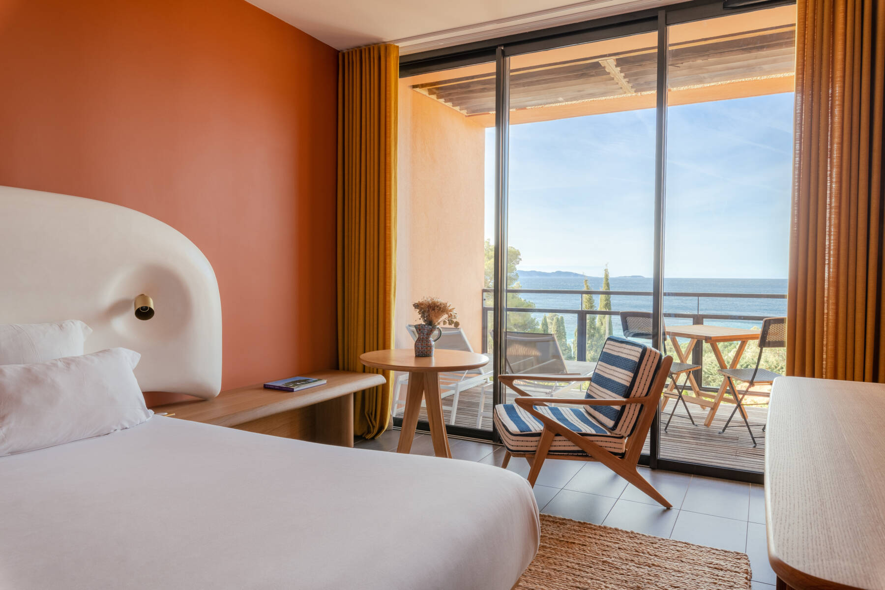 Chambre balcon vue mer Var