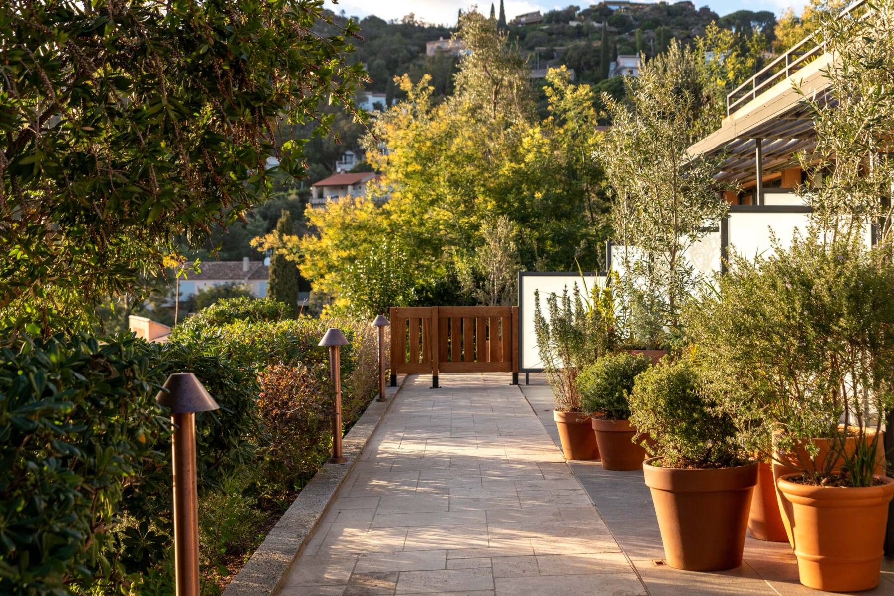 Charming hotel vegetation Var