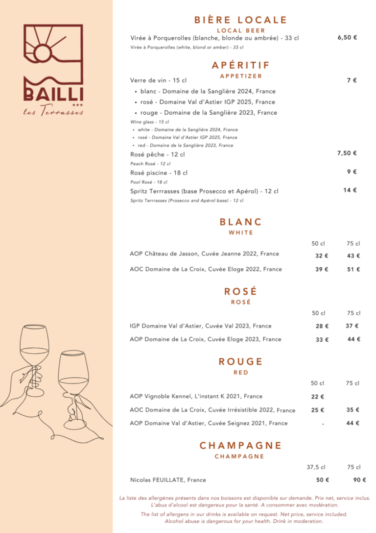 Les Terrasses Du Bailli - 3-star hotel - Rayol Canadel - Gulf of Saint-Tropez